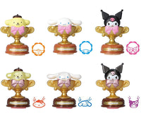 Sanrio Characters Trophy Cup Stamp Colorful Cup [All 6 type set(Full Complete)]