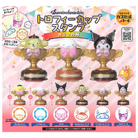Sanrio Characters Trophy Cup Stamp Colorful Cup [All 6 type set(Full Complete)]