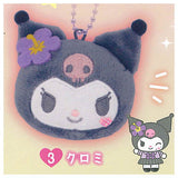 Sanrio Characters Ring Ring Bell Plush Toy Tokimeki Heisei Kogal Design [3.Kuromi]