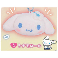Sanrio Characters Ring Ring Bell Plush Toy Tokimeki Heisei Kogal Design [4.Cinnamoroll]