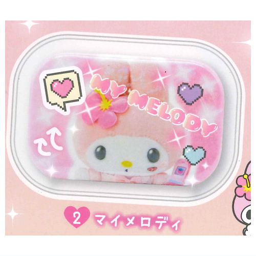 Sanrio Characters Tokimeki Heisei Kogal Purikura Style Can Badge & Cover [2.My Melody]