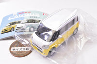 1/64 DAIHATSU Move Canvas 2022- [2.Shining White Pearl x Citrus Yellow Crystal Shine]