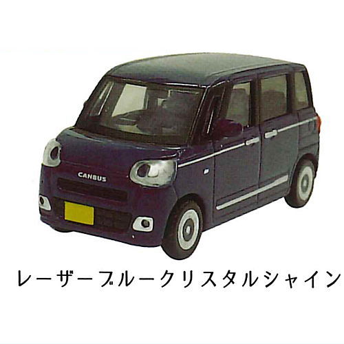 1/64 DAIHATSU Move Canvas 2022- [4.Laser Blue Crystal Shine]