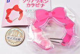 Clear Ribbon Carabiner [2.Pink (cute)]