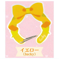 Clear Ribbon Carabiner [3.Yellow (lucky)]