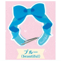 Clear Ribbon Carabiner [5.Blue (beautiful)]