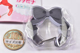 Clear Ribbon Carabiner [7.Black (angel)]