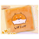 Yeast ken. Square Embroidered Pouch [1.Shibakoppe]