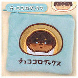Yeast ken. Square Embroidered Pouch [3.ChococoroDucks]