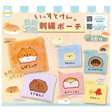 Yeast ken. Square Embroidered Pouch [All 6 type set (Full Complete)]