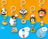 Panda Spoon Mejirushi double charm [All 5 type set (Full Complete)]
