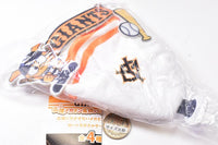 GIANTS Cheering Megaphone-style Plush Holder [3.White x Black x Orange]