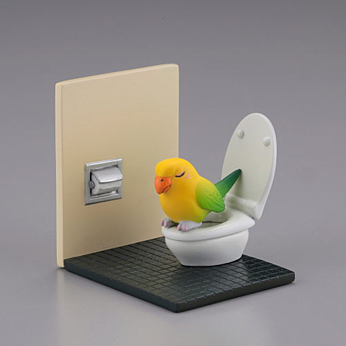 Capsule Q SATO KUNIO's Animal Bathroom break Part.2 [3.Parakeet]