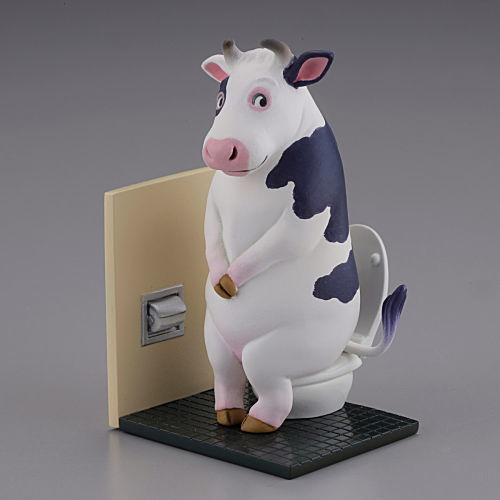 Capsule Q SATO KUNIO's Animal Bathroom break Part.2 [4.Cow]