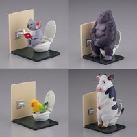 Capsule Q SATO KUNIO's Animal Bathroom break Part.2 [All 4 type set(Full Complete)]