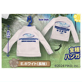 with hanger! PIKO mini T-shirt mascot [5.White (long sleeve)]