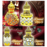 Really useful perfume bottle collection [Assorted 4 type set (1.Shell/3.Round/4.Diamond/5.Square)]