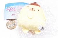 Sanrio Characters Furimuki Plush Ball Chain [1.Pompompurin]