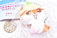 Sanrio Characters Furimuki Plush Ball Chain [4.Corocorokuririn]