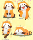 RASCAL Plush Ball Chain [All 4 type set(Full Complete)]