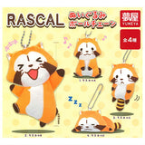 RASCAL Plush Ball Chain [All 4 type set(Full Complete)]