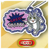Shigotoneko x Juggler Kirakira Acrylic Keychain [2.Pekari Neko]