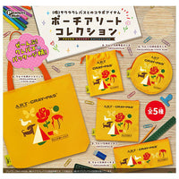 Sakura Crepas Pouch Assortment Collection [All 5 type set(Full Complete)]