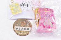 Kirakira Mahjong Tile Clear Lame Mascot Charm [1.Ro-man]