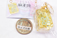 Kirakira Mahjong Tile Clear Lame Mascot Charm [2.Chi-pin]