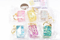 Kirakira Mahjong Tile Clear Lame Mascot Charm [All 6 type set(Full Complete)]