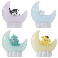 Sanrio Characters Moon Light Mascot [All 4 type set(Full Complete)]