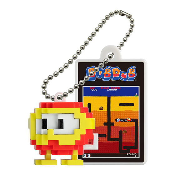 Namco Museum dot figure charm [6.Pooka]