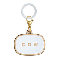 Cow Soap Metal Mejirushi Accessory [7.Soap (Back)]