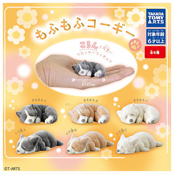 Mofumofu Corgi [All 6 type set(Full Complete)]