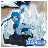 Pokemon Diorama Collect Fire & Grass Fire & Ice [3.Glaceon]