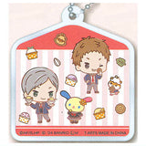 Haikyu!! x Sanrio Characters Acrylic Key Chain Part.2 [3.Morisuke Yaku Corocorokuririn Lev Haiba Usahana]