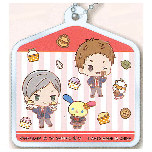 Haikyu!! x Sanrio Characters Acrylic Key Chain Part.2 [3.Morisuke Yaku Corocorokuririn Lev Haiba Usahana]