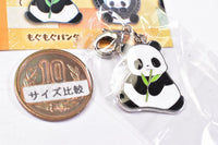 Kororin Panda Metal Charm [1.Mogumogu Panda]