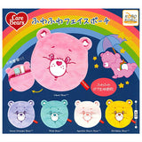 CARE BEARS fuwafuwa face pouch [All 5 type set(Full Complete)]