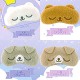 Bear and dog mini eye mask [All 4 type set(Full Complete)]