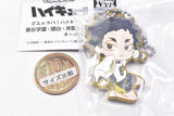 Deformed Rubber! Haikyu!! Fukurodani Academy Kamomedai High School Itachiyama Institute Keychain [2.Keiji Akaashi]