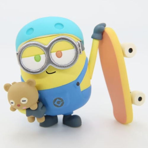 Minions Bob+Tim Goodtime Figure [2.Skateboard]