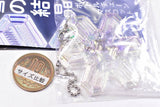 Nature Technicolour MONO PLUS Snowflake ball chain mascot [3.Stellar crystal II]