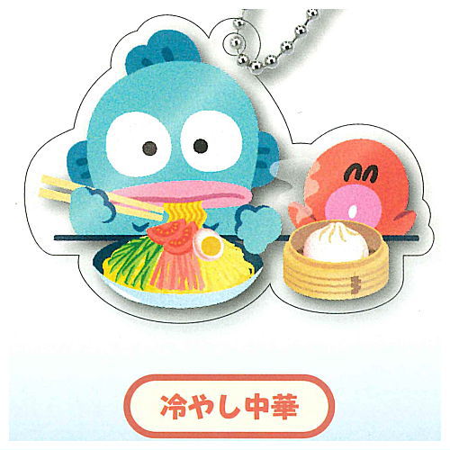 Sanrio Hangyodon Acrylic Keychain [4.Hiyashichuka]