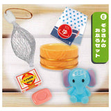 Net bag! Bath set mascot iiyudana [5.Elephant bath set]