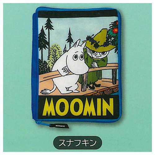 MOOMIN Book Pouch [3.Snufkin]