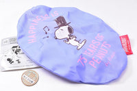 SNOOPY The day of celebration Pouch Collection [2.Round pouch (blue)]