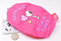 SNOOPY The day of celebration Pouch Collection [3.Round pouch (pink)]