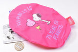 SNOOPY The day of celebration Pouch Collection [3.Round pouch (pink)]