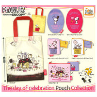 SNOOPY The day of celebration Pouch Collection [All 6 type set(Full Complete)]